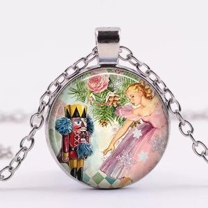 The Nutcracker Cabochon Pendant Necklace